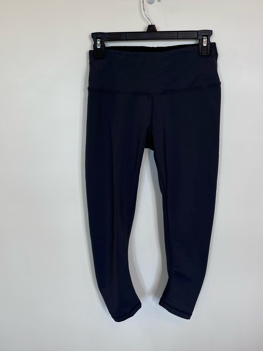 PrAna Gray Yoga Workout Capri Crop Leggings Pants Womens Size Small